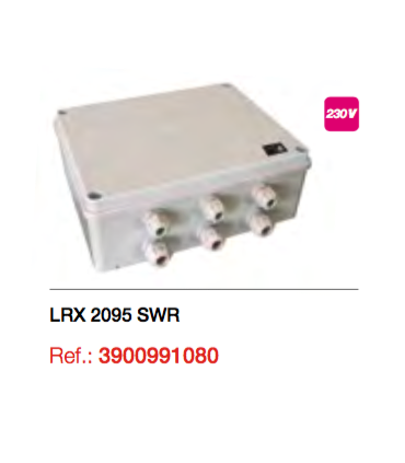 Cuadro electrónico LRX 2095 SWR (para conexión anemómetro, Captador de sol y pluviómetro)