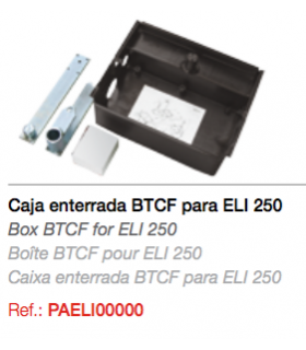 BTCF Caja enterrada ELI250