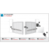 2 LH-2M230 270mm+ SENIOR2+P-18+P-25 +TRV+ 2 Emisores Vario 6 canales