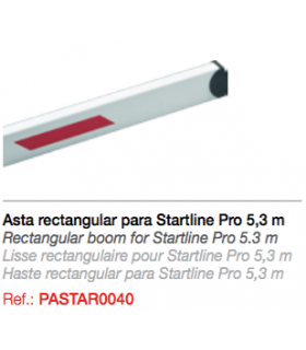 Asta para Startline Pro 5,3m Rectangular