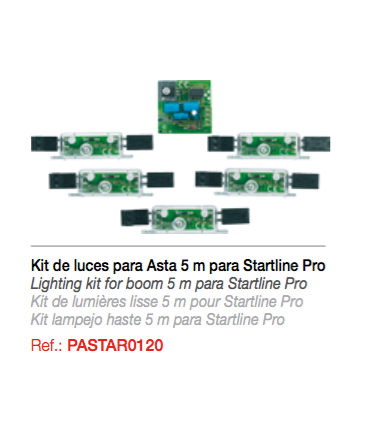 Kit luces para Asta 5 mts Startline Pro
