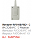 RECEPTOR RADIOBAND 1G para Banda con emisor integrado